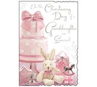 On The Christening Day of A Granddaughter So Special - Christening Day Card JJ by Jonny Javelin
