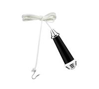 on the control cable for roof and light fan, 150 cm nylon traction chain, lamp accessory with modern chrome finish, ideal for home, office and hotel