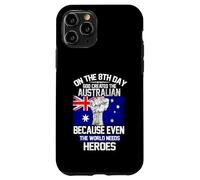 On The Eighth Day God Created The Australian Pride Heroes Case for iPhone 11 Pro
