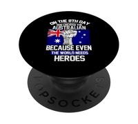 On The Eighth Day God Created The Australian Pride Heroes PopSockets Adhesive PopGrip