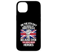 On The Eighth Day God Created The British Pride Heroes Case for iPhone 14 Plus