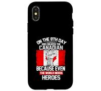 On The Eighth Day God Created The Canadian Pride Heroes Case for iPhone X/XS