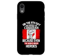 On The Eighth Day God Created The Canadian Pride Heroes Case for iPhone XR