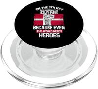 On The Eighth Day God Created The Dane Pride Heroes PopSockets PopGrip for MagSafe