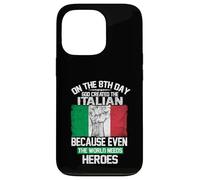 On The Eighth Day God Created The Italian Pride Heroes Case for iPhone 13 Pro