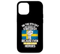 On The Eighth Day God Created The Swedish Pride Heroes Case for iPhone 12/12 Pro
