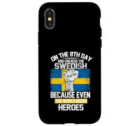 On The Eighth Day God Created The Swedish Pride Heroes Case for iPhone X/XS