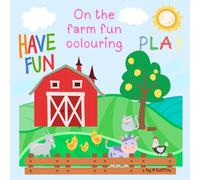on the farm colouring book