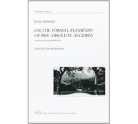 On the Formal Elements of the Absolute Algebra. With German parallel text