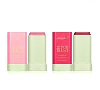 On-the-Glow Blush (1#shy pink+2#hot red)