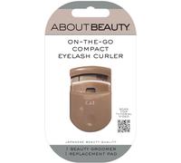 On-The-Go Compact Eyelash Curler | Portable Lash Curler Perfect for Travel Makeup, Ergonomic Design is Gentle on Lashes