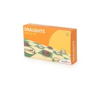 Recent Toys On-The-Go DraughtsTravel Board Set Game -Travel Draughts Set with Folding/Portable Storage Board-Traditional Strategy Game for Kids/Children/Adults