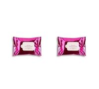 On-The-Go Makeup Remover Wipes - Pack of 2 (10 Pieces Each) | Infused with Aloe Vera, Chamomile & Glycerin | Hydrating & Nourishing Face Wipes | Travel-Friendly | Suitable for All Skin Types