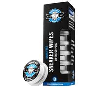 On-The-Go Sneaker Cleaning Wipe Pods - Use On Leather, Nylon, Canvas and More (8 Count) - Game Face Wipes, Clear, 1.6