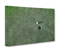 On The Golf Course Canvas Print | Gallery Wrapped 30mm Frame Wall Art | 20x14 inches | Ready to Hang | Modern Sport Picture | Living Room Bedroom Lounge Office