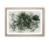 On The Golf Course Watercolour Framed Print | A2 Oak Framed Wall Art | Ready to Hang | Modern Sport Picture | Living Room Bedroom Lounge Office