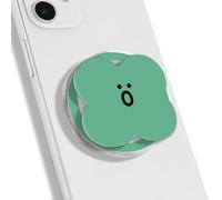 On The Grip Magnetic Emotions Characters Expandable Collapsible Mobile Phone Grip Stand Holder for Smartphone Tablet Cell Phone Accessory (Lucky)
