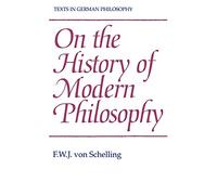 On the History of Modern Philosophy – Texts in German Philosophy