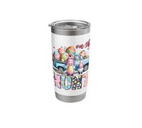 On The Hunt Colorful Easter Eggs Gnomes Stainless Steel Insulated Tumbler
