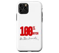 On The Inside I'm 100% Bitch 4B Movement Mama Bear Gifts Case for iPhone 11 Pro