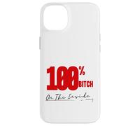On The Inside I'm 100% Bitch 4B Movement Mama Bear Gifts Case for iPhone 14 Plus