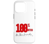On The Inside I'm 100% Bitch 4B Movement Mama Bear Gifts Case for iPhone 16 Pro