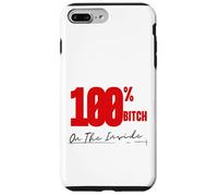 On The Inside I'm 100% Bitch 4B Movement Mama Bear Gifts Case for iPhone 7 Plus/8 Plus