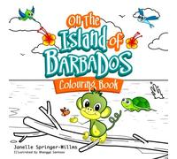 On The Island Of Barbados Colouring Book