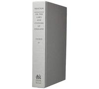 On the Laws and Customs of England, Volume 4