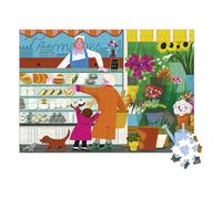 Janod - Puzzle 500 Pieces Adults Teenagers Children - On the Market - Develops patience and dexterity - European manufacturing, Vegetable-based inks and FSC certified - From 8 years - J02500