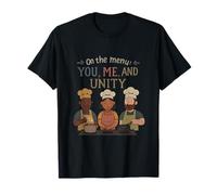 On The Menu You Me and Unity Chef Diversity Graphic T-Shirt