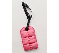 On The Move Quilted Luggage Tag at Free People in Bubblegum - female