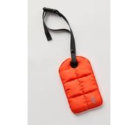 On The Move Quilted Luggage Tag at Free People in Flame - female