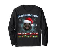 On The Naughty List And I Regret Nothing Cockapoo Christmas Long Sleeve T-Shirt