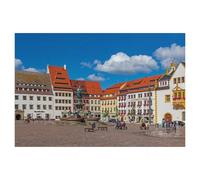 On the Obermarkt in Freiberg，Jigsaw Puzzles for Adults 1000 Piece Challenging Game Toys, Impossible Puzzle,1000 Piece Jigsaw Puzzles for Adults Family Decoration Puzzle（38x26cm）-AH82