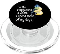 On The Playground Is Where I Spend Most Of My Days PopSockets PopGrip for MagSafe
