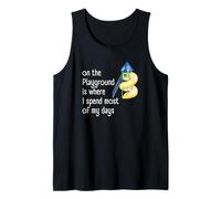 On The Playground is Where I Spend Most of My Days Tank Top