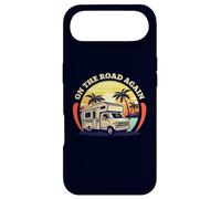 On The Road Again Camping Travel Road Trip Retro Sunset Case for iPhone Air