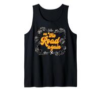 On The Road Again, Family Travels, Roadtrip, Vacay Adventure Tank Top