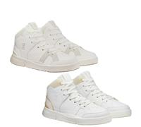 On The Roger Clubhouse Mid Women's Sneakers Shoes, White - Savannah, 6.5 UK