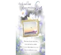 On the sad loss of your precious Son Sympathy card