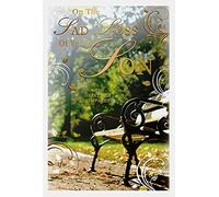 On The Sad Loss of Your Son with Heartfelt Sympathy Card - 7.75 x 5.25 Inches - Words and Wishes