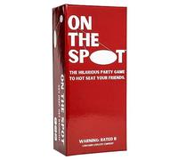On The Spot: Hilarious Party Game - 501 Cards, Timer, Direction Sheet - Adults 18+