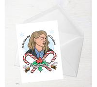 On The Third Day Of Christmas My Dog Stepped On A Bee Greetings Card - Standard Card