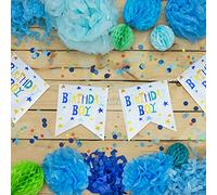 On The Wall Birthday Boy Bunting - 4 metres