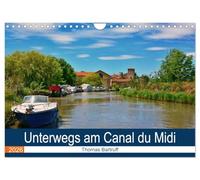 On the way along the Canal du Midi UK-Version (Wall Calendar 2026 DIN A4 Landscape), CALVENDO 12 Month Wall Calendar