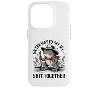 On The Way To Get My Shit Together Funny Meme Case for iPhone 14 Pro