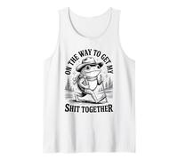 On The Way to Get My Shit Together Funny Meme Tank Top