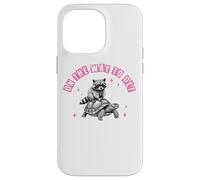 On The Way To Get There Raccoon Turtle Fun Case for iPhone 14 Pro Max