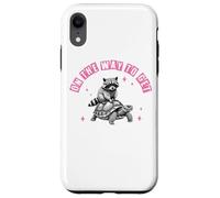On The Way To Get There Raccoon Turtle Fun Case for iPhone XR
